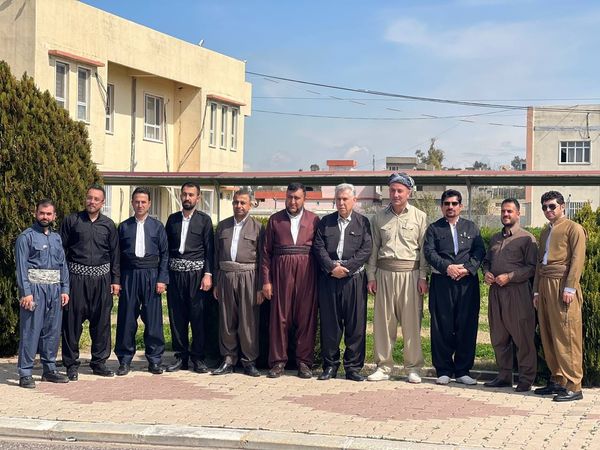 Kurdish Clothes Day celebrated at Khabat Technical Institute.