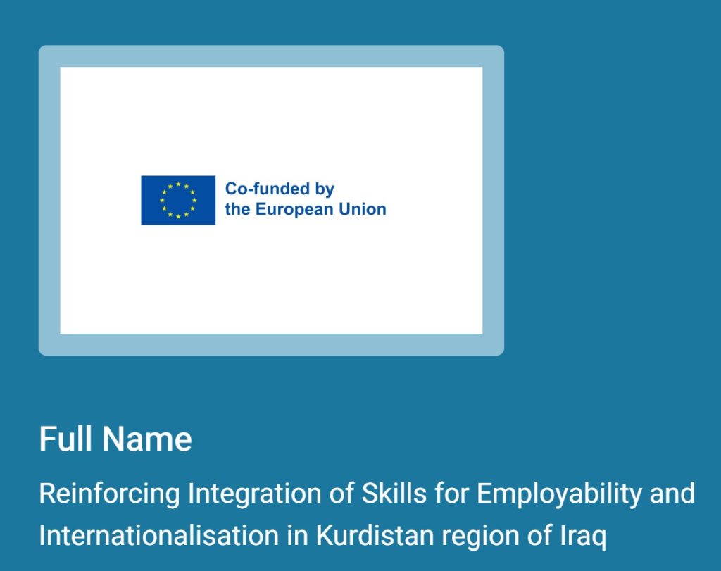 Erbil Polytechnic University Calls for Provider for the External Evaluation of the RISE Project