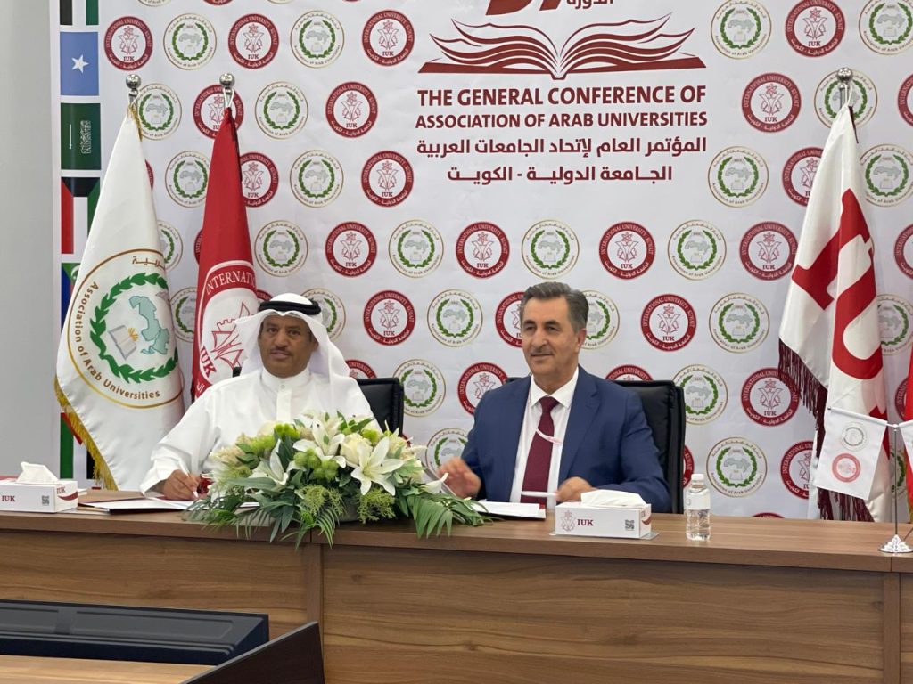 یاداشتی لێکتێگەیشتن لەنێوان زانكۆی پۆلیتەكنیكی هەولێر و زانکۆی نێودەوڵەتی کوێت واژۆ کرا
